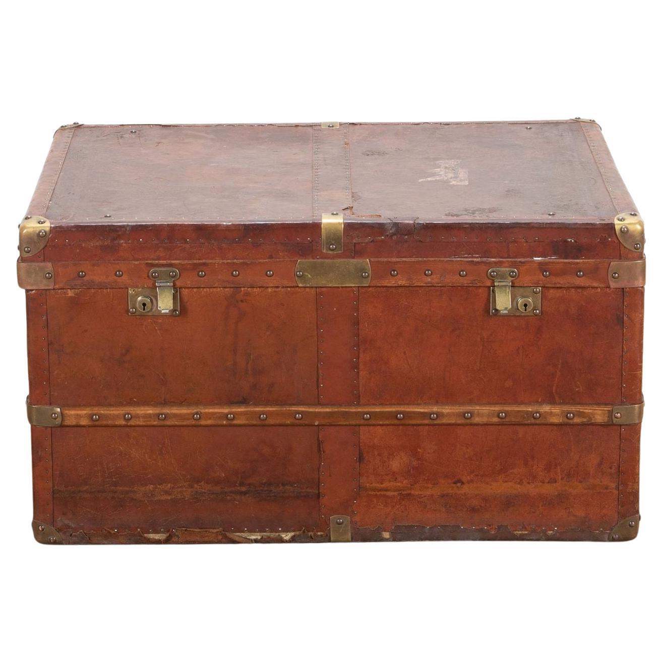 20th Century Mulberry Home Leather Trunk