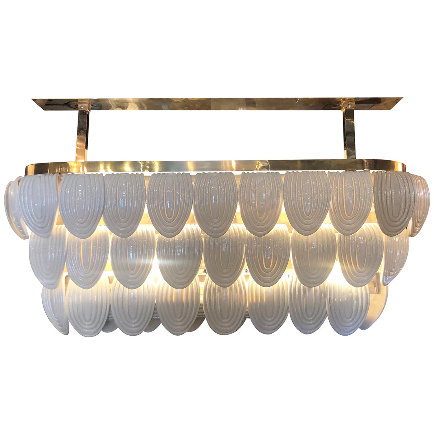 20th Century Murano Glass Chandelier by Nardo