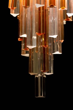20th Century Murano Glass Design Chandelier by Marcel Barbier