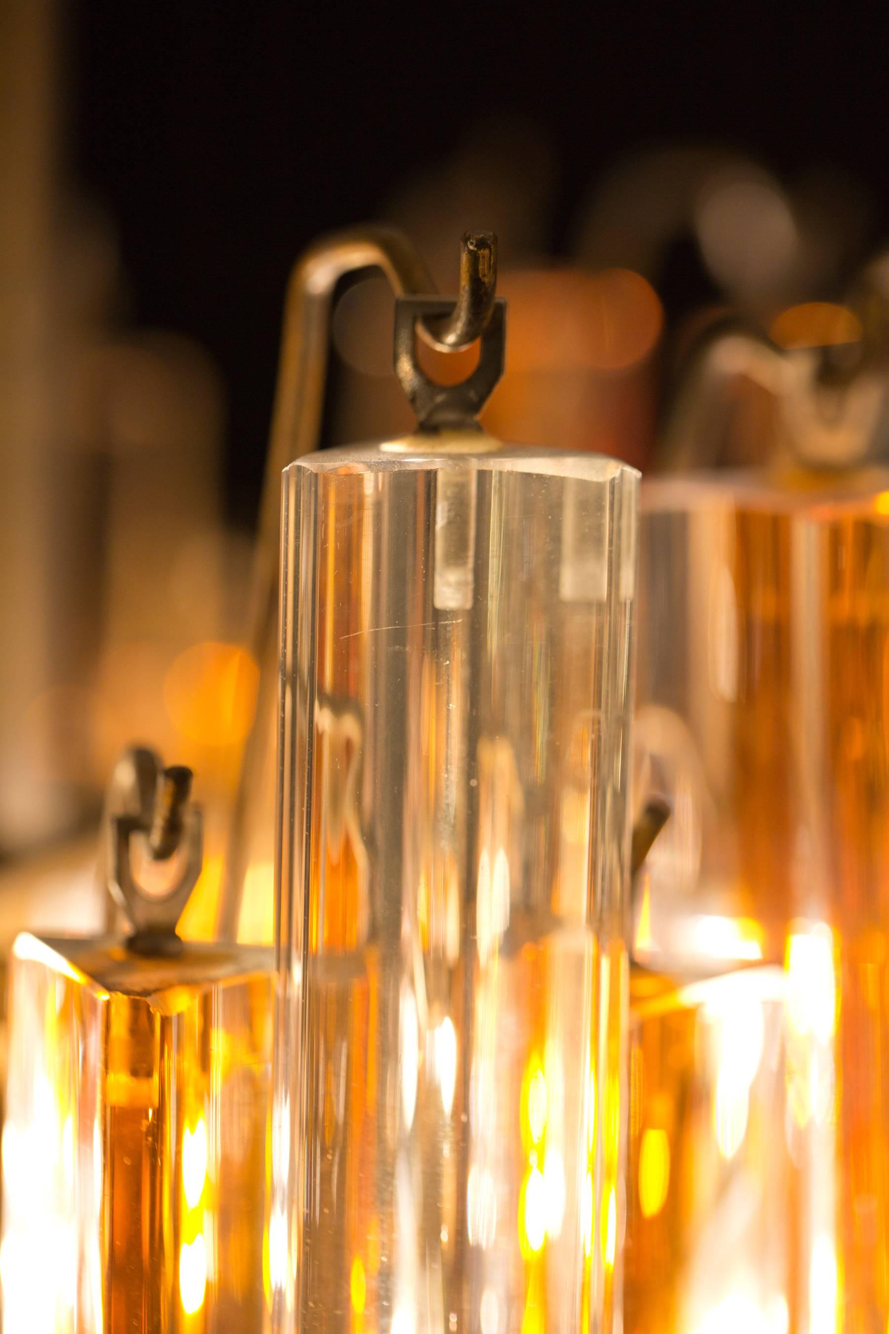 20th Century Murano Glass Design Chandelier by Marcel Barbier im Zustand „Hervorragend“ im Angebot in Vienna, AT