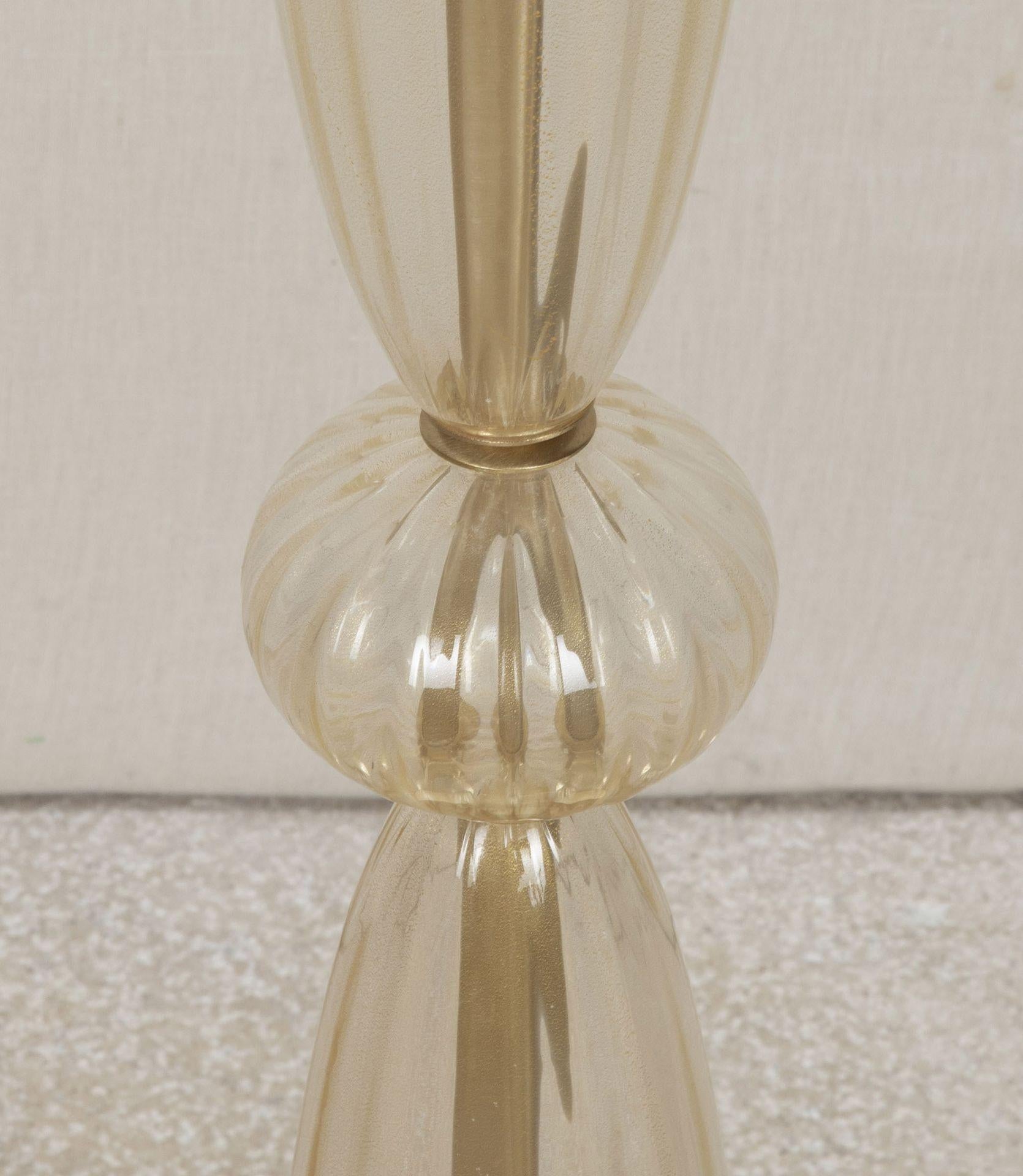 Murano Glas Stehlampe 20. Jahrhundert (Italienisch) im Angebot