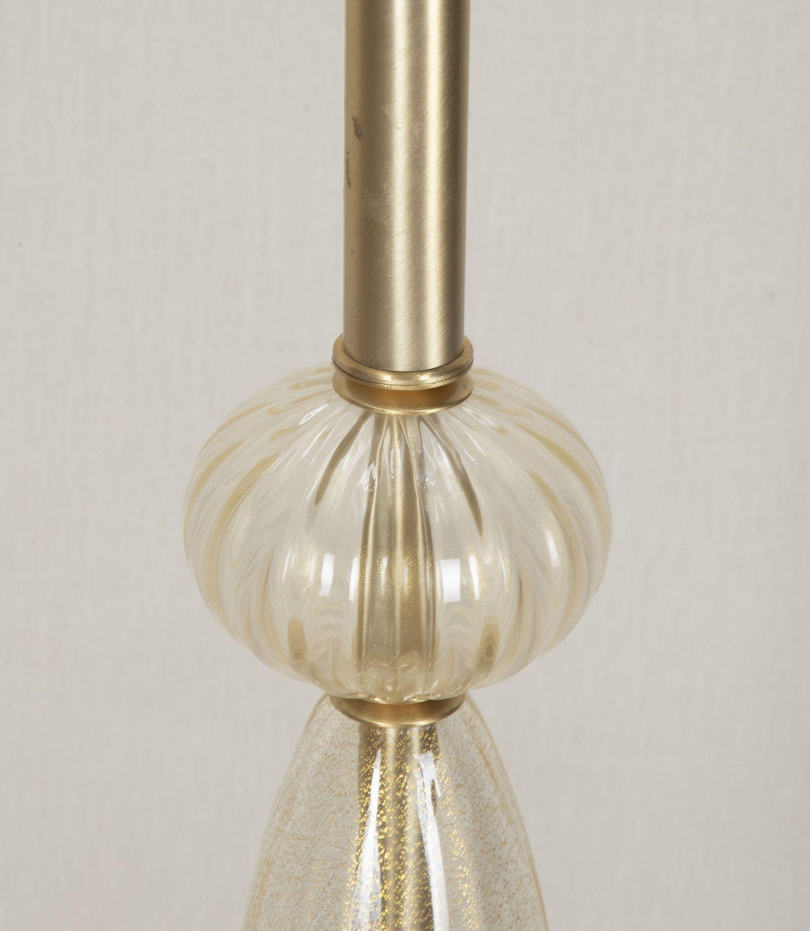 Murano Glas Stehlampe 20. Jahrhundert im Zustand „Gut“ im Angebot in Gloucestershire, GB
