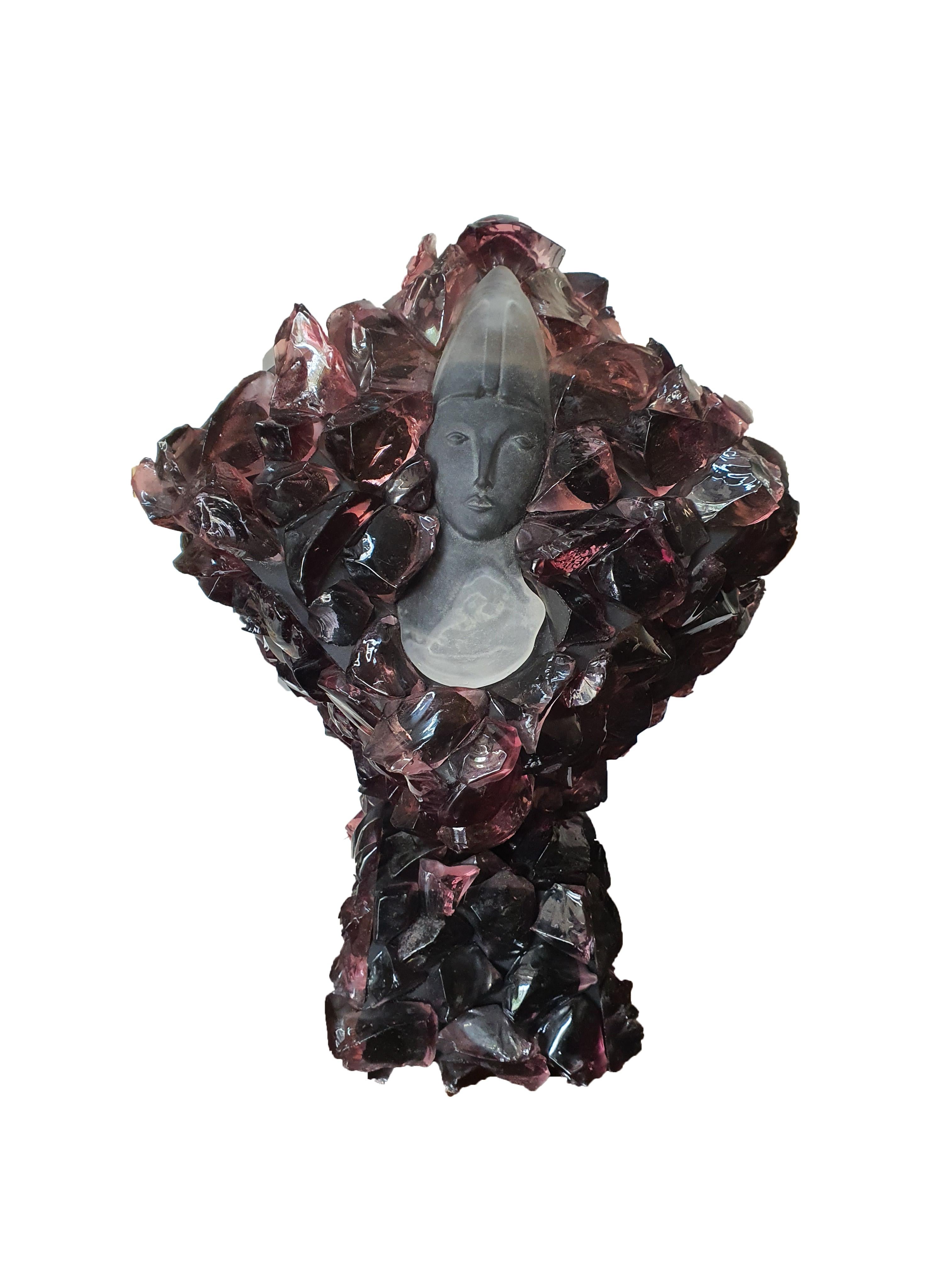 Sculpture en verre de Murano du XXe siècle par Pino Signoretto Vintage en vente 1