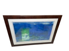 20th Century Myrna Baez Serigraphy/Silk Screen Print