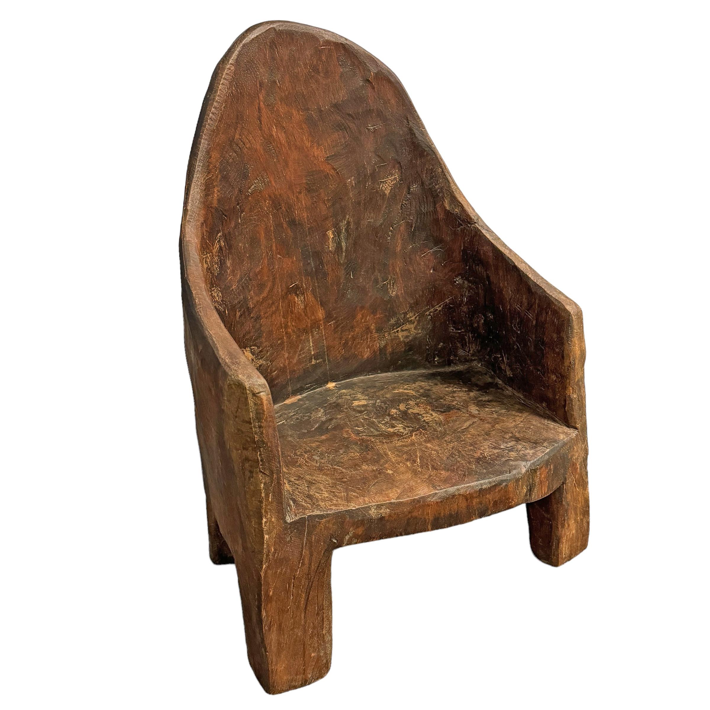 Primitive 20th Century Naga People's Chair For Sale