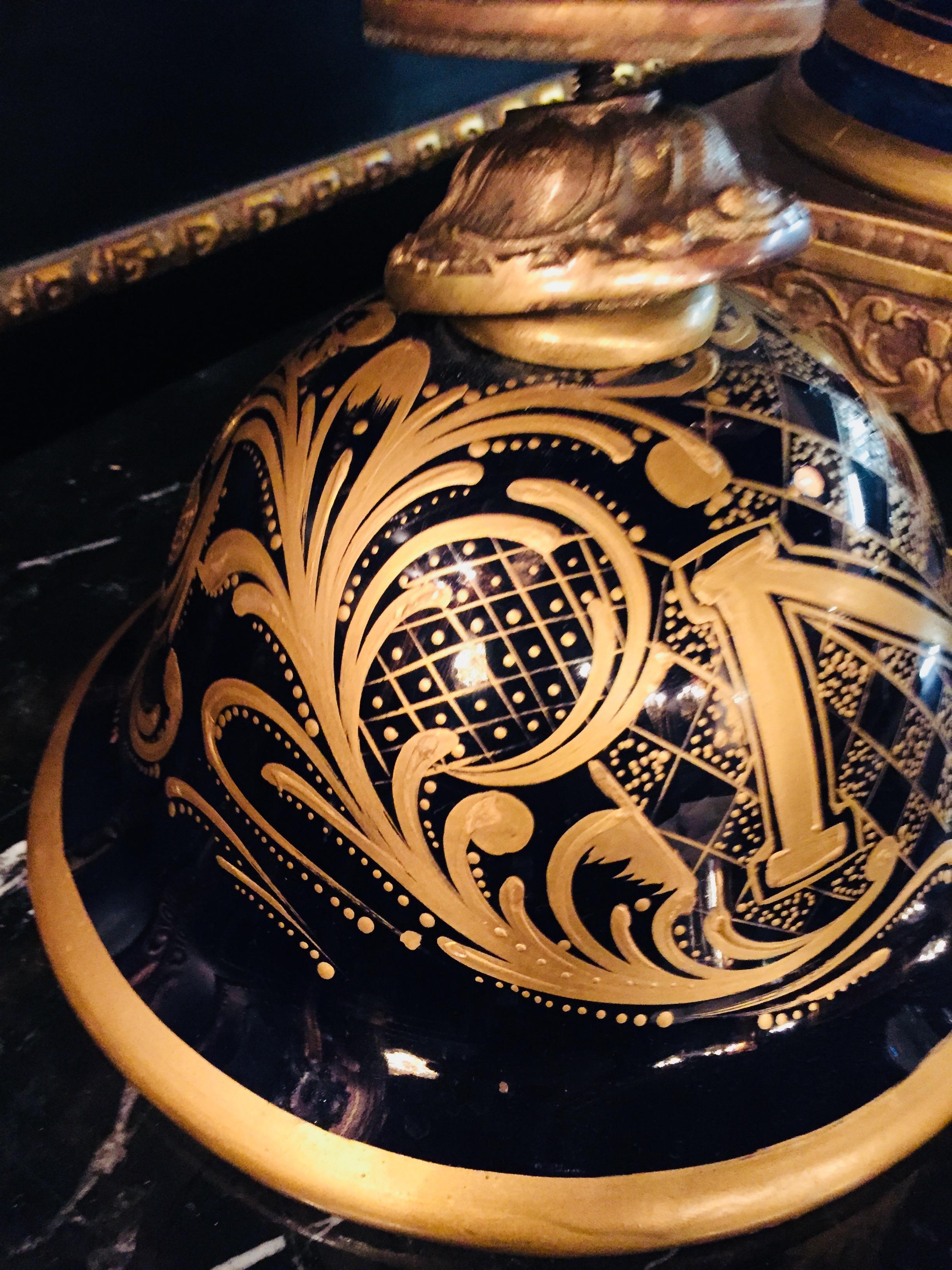 20th Century Napoleon Bonaparte Sèvre Pompe Lidded Vase 9