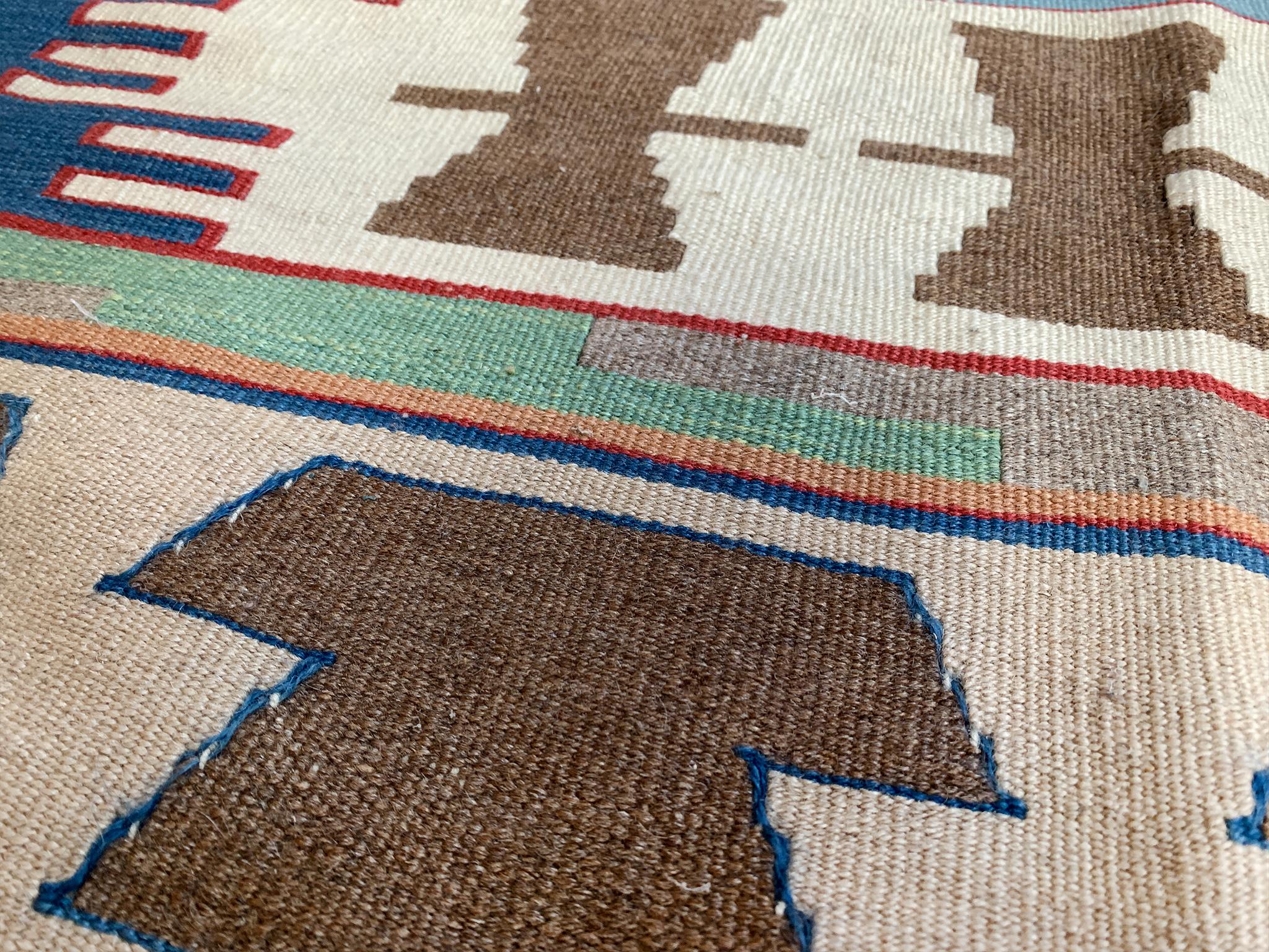 Navajo-Teppich des 20. Jahrhunderts (36