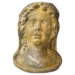 20th Century Neo Classical Hand-Crafted Terracotta Sicilian Sculpture