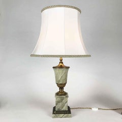 20th Century Neoclassical French Table Lamp Base with Grey Finish