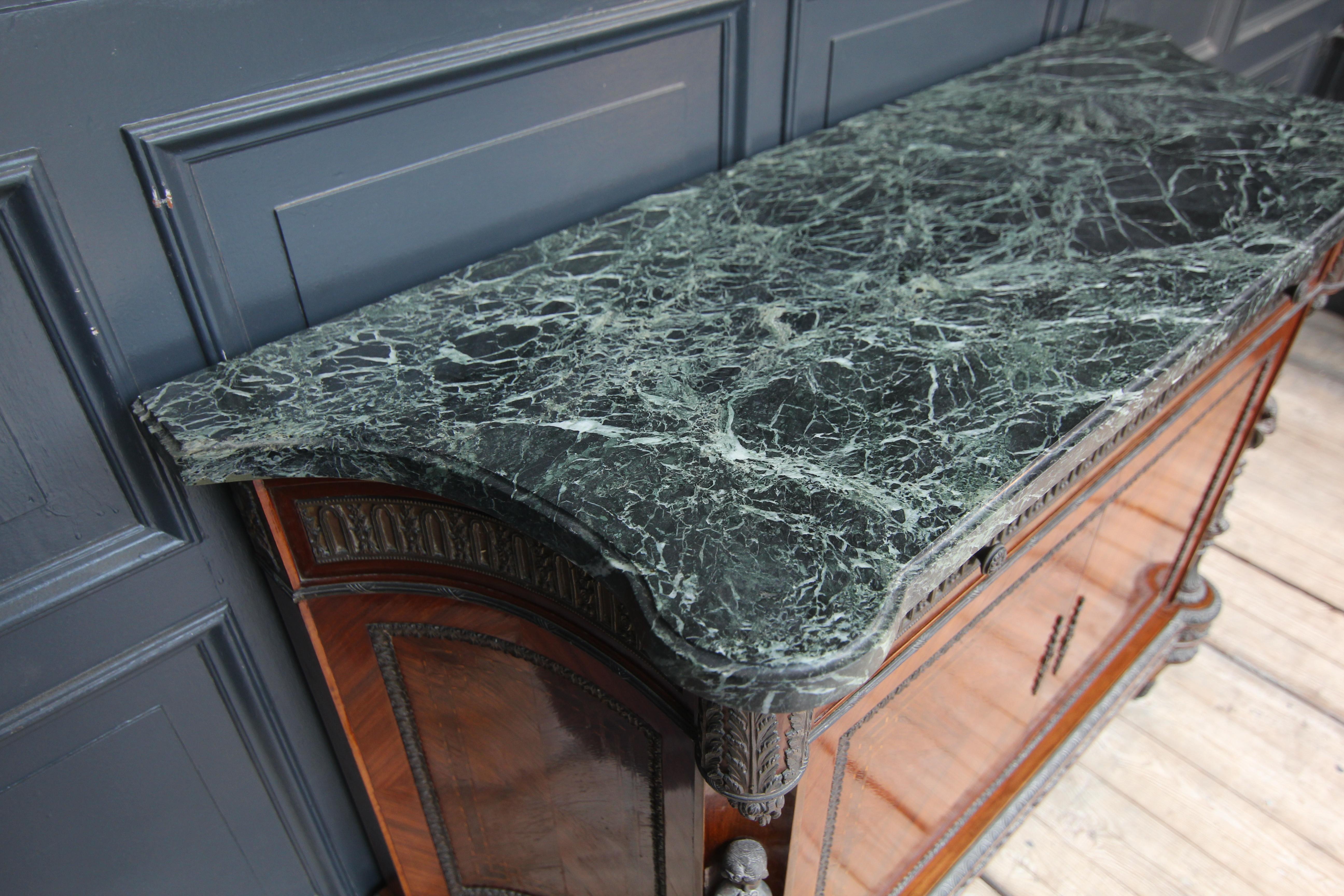 20th Century Neoclassical Revival Cabinet with Marble Top 6