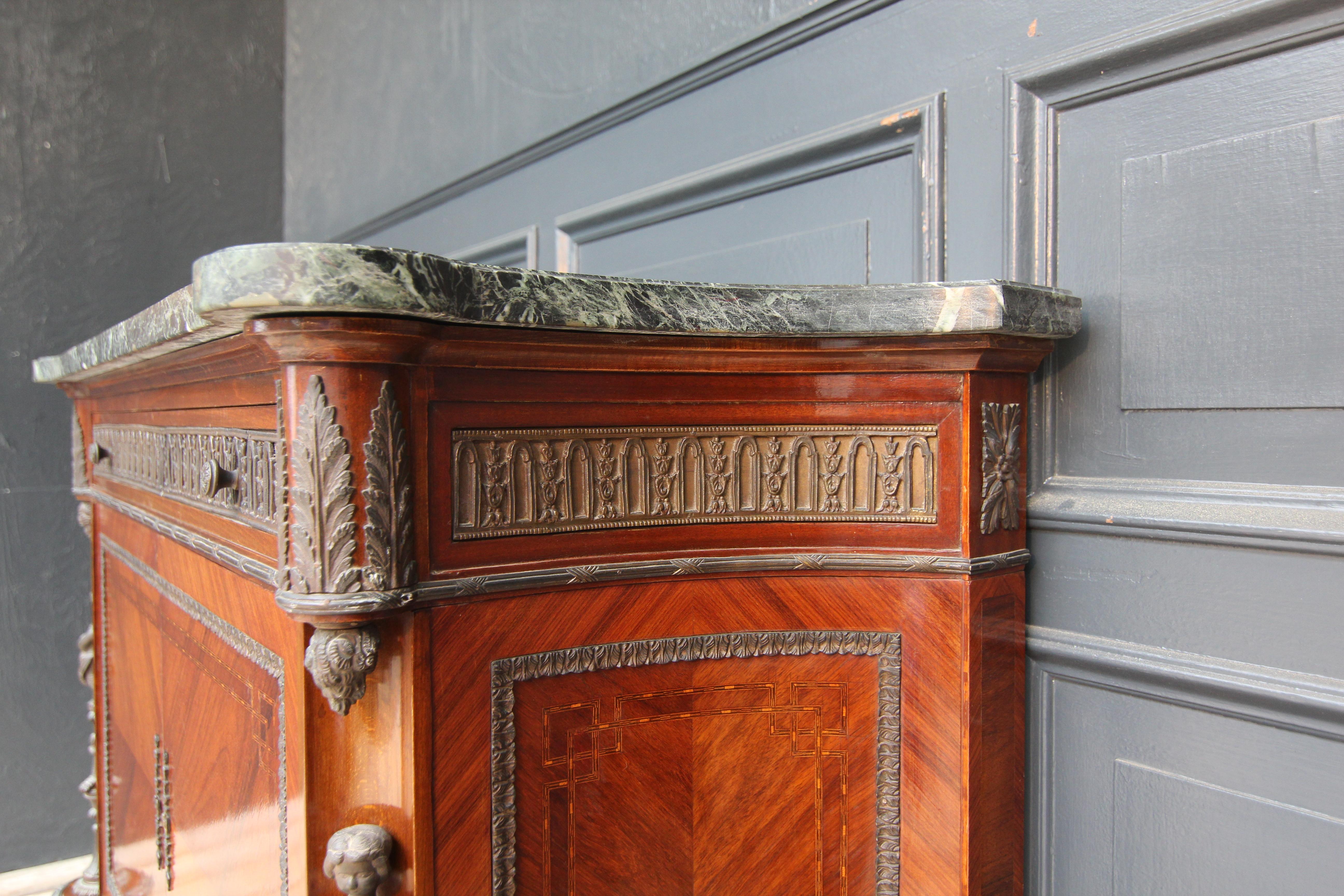 20th Century Neoclassical Revival Cabinet with Marble Top 7