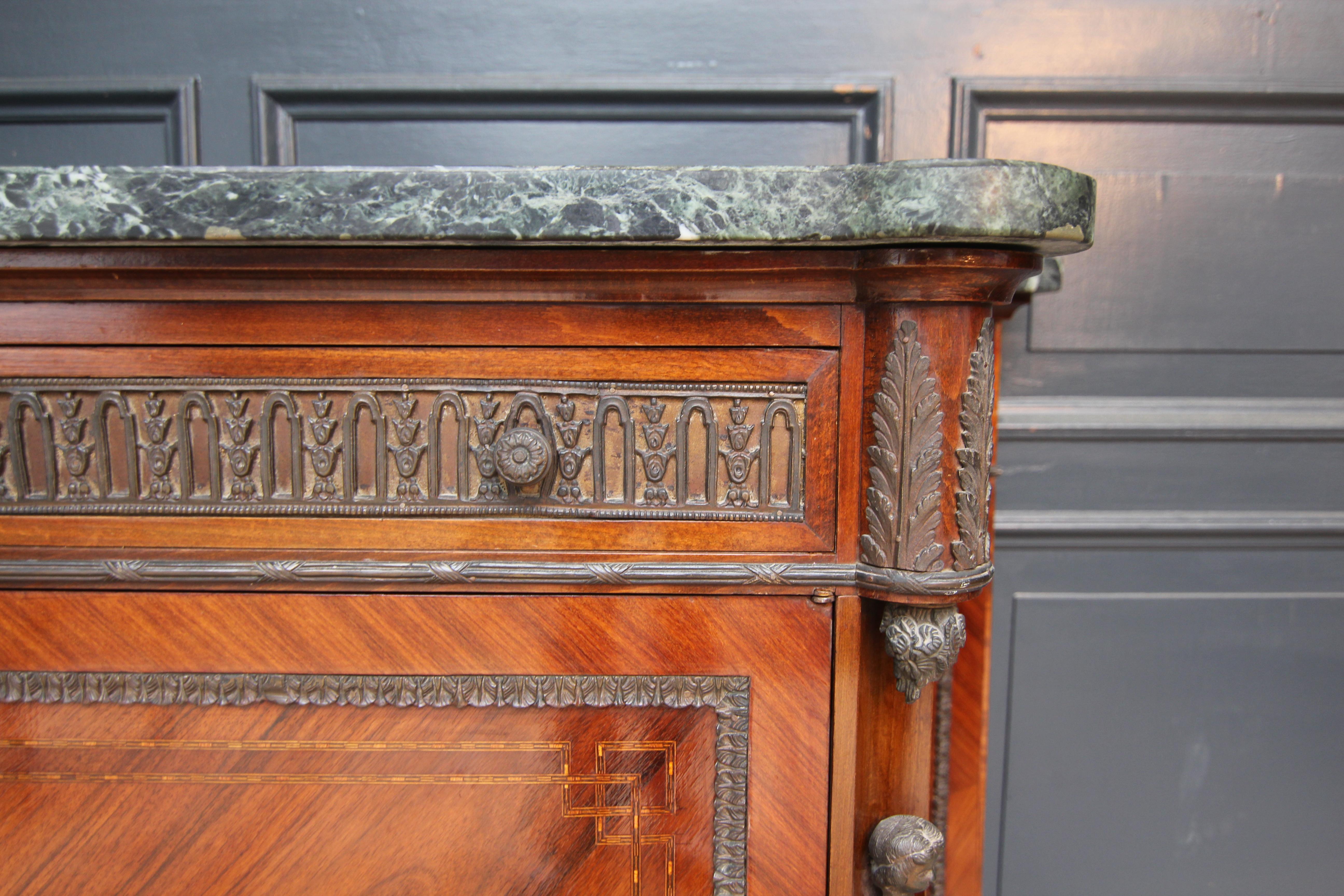 20th Century Neoclassical Revival Cabinet with Marble Top 14