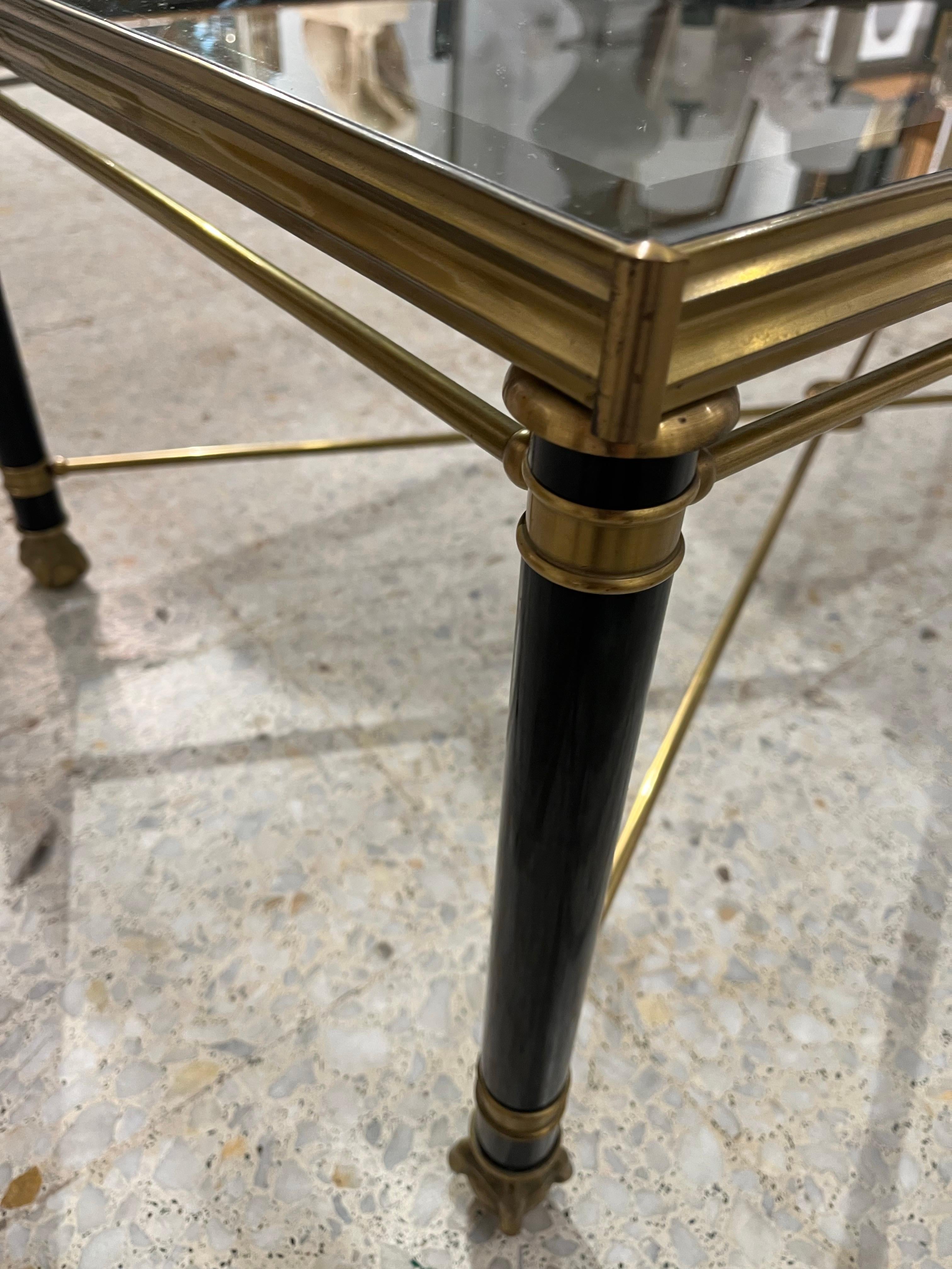 20th Century Neoclassical Style Coffee Table after Maison Jansen For Sale 9