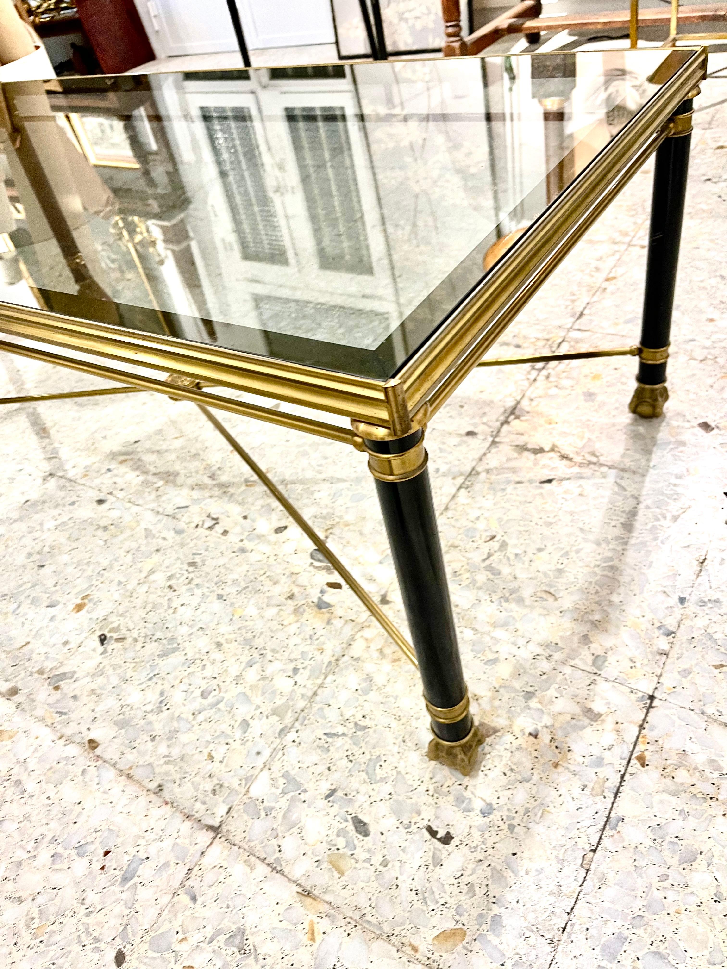 20th Century Neoclassical Style Coffee Table after Maison Jansen For Sale 10