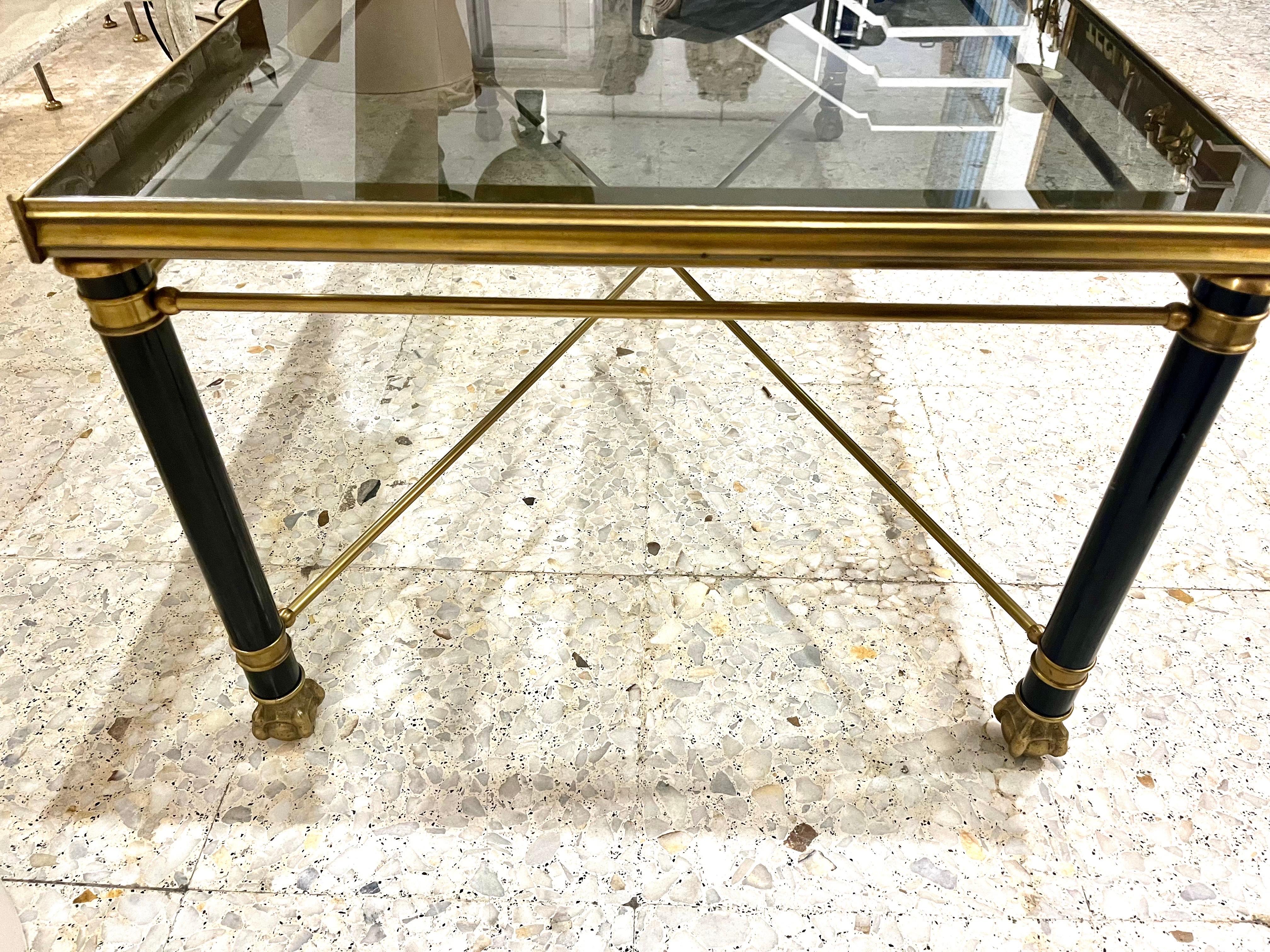 20th Century Neoclassical Style Coffee Table after Maison Jansen For Sale 13