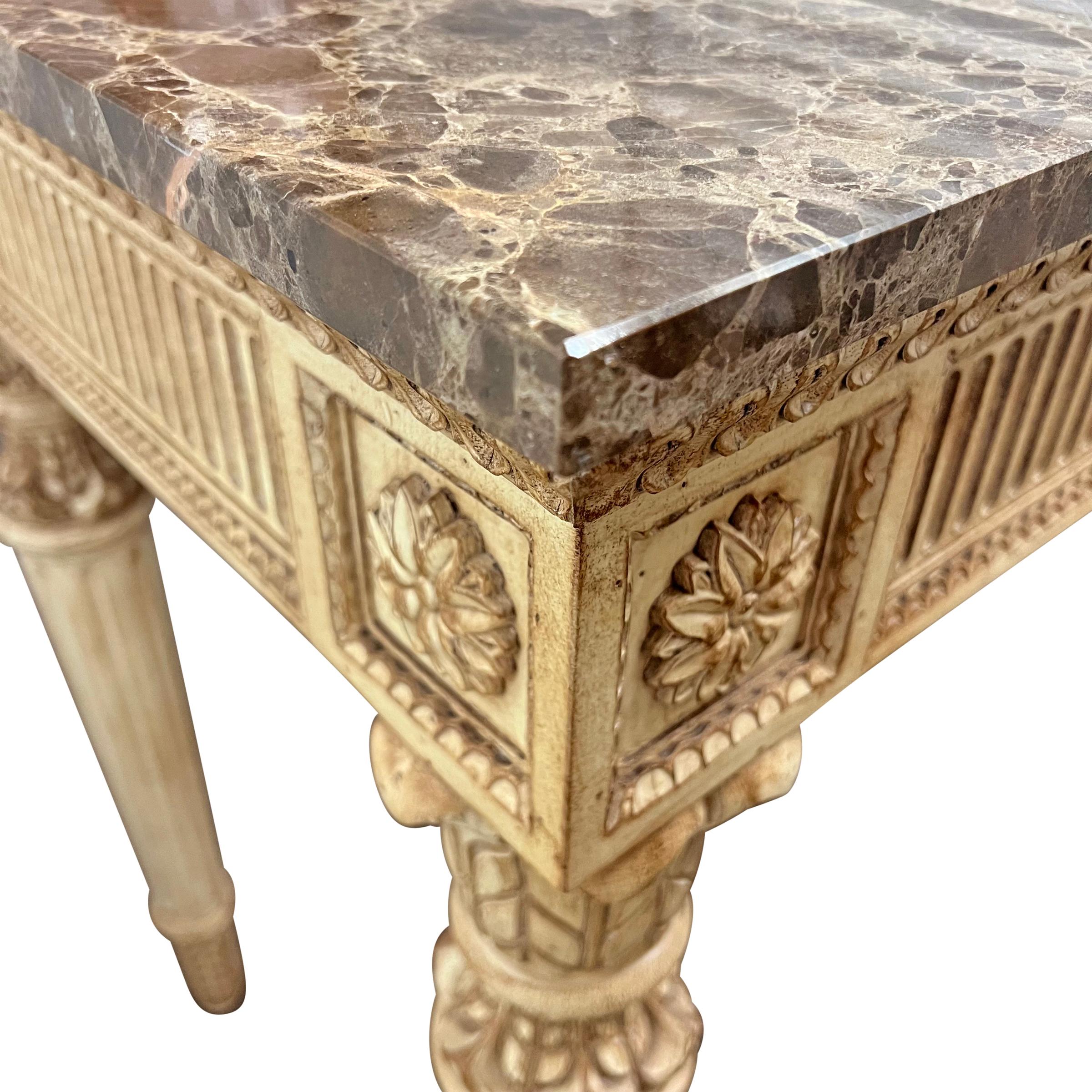 20th Century Neoclassical-Style Console Table For Sale 4
