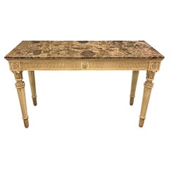 Table console néoclassique du 20e siècle