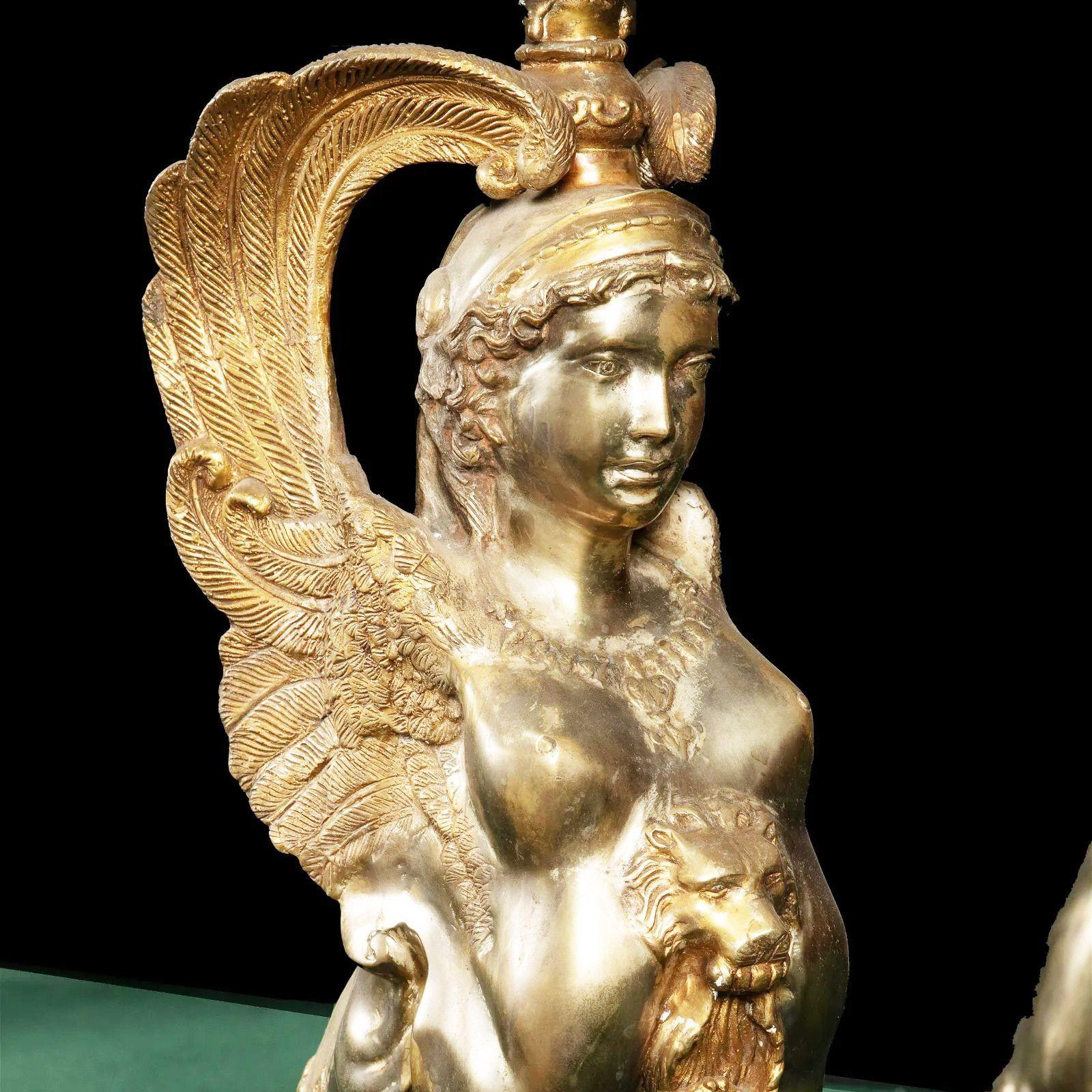 Bronze Table de bibliothèque de style néoclassique du XXe siècle en vente