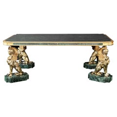 Used 20th Century Neoclassical-Style Library Table