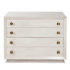 20th Century Neoclassical Style Painted Chest of Drawers