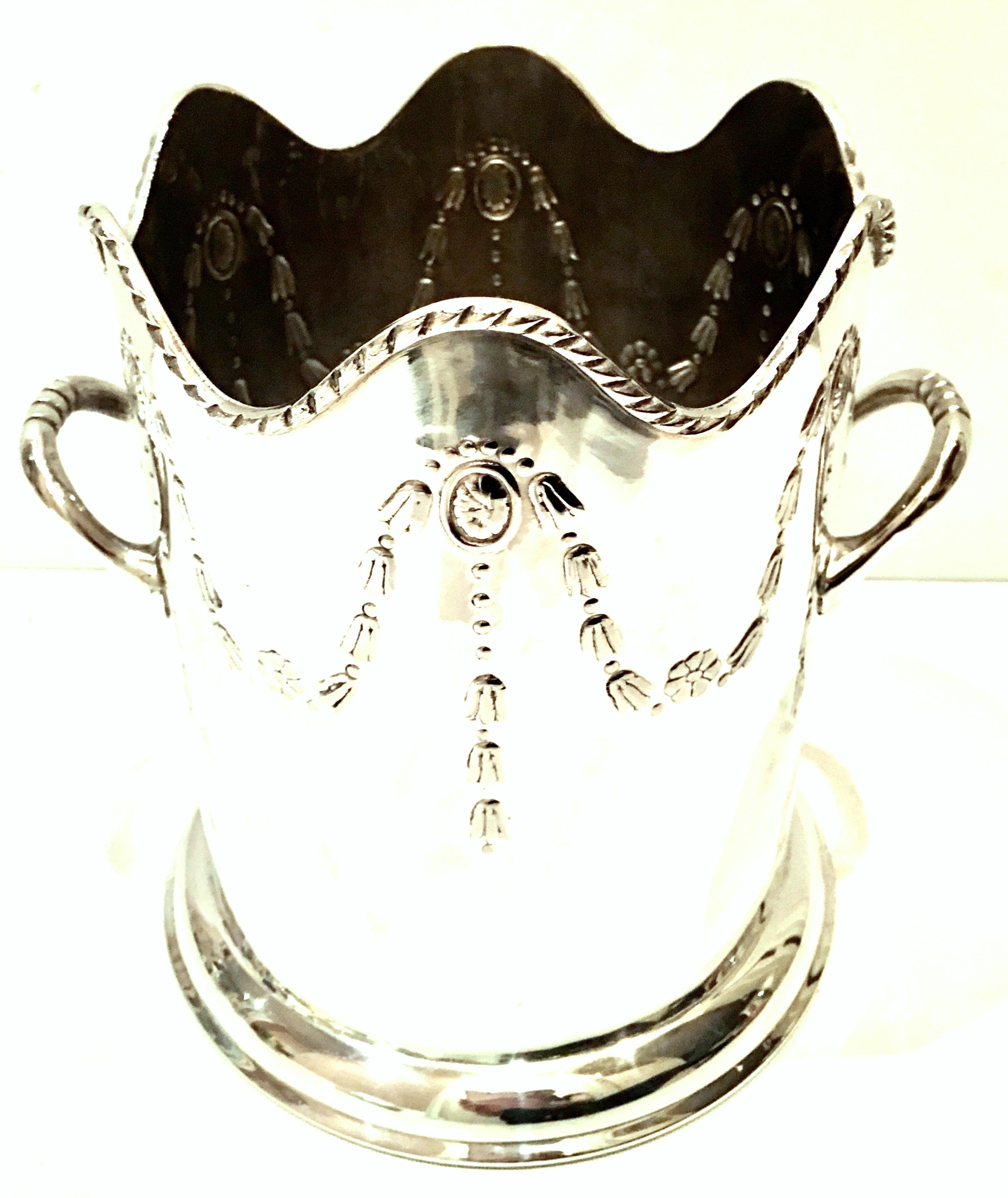 20th Century Neoclassical Style Silver Plate Champagne Ice Bucket 1