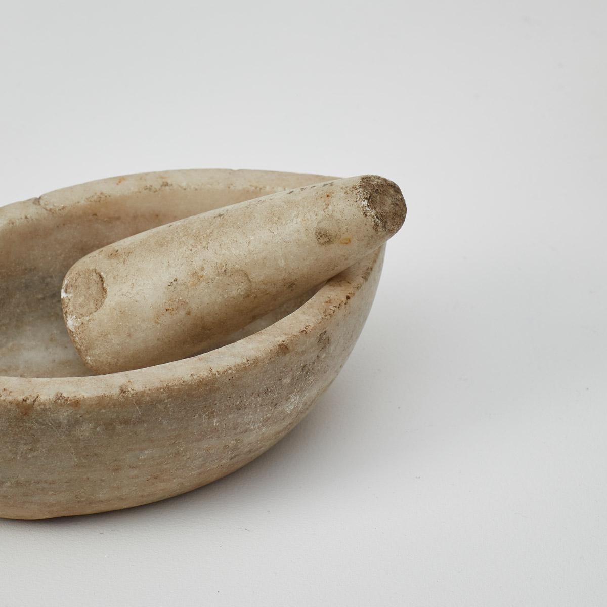 20th Century nest of marble mortars & pestle, India For Sale 3