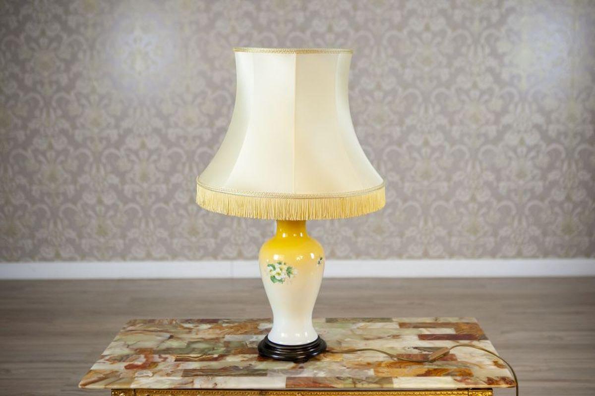 Néerlandais Lampe de nuit du 20e siècle sur socle en céramique en vente