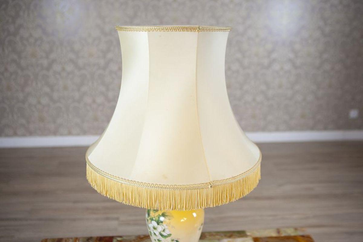 20ième siècle Lampe de nuit du 20e siècle sur socle en céramique en vente