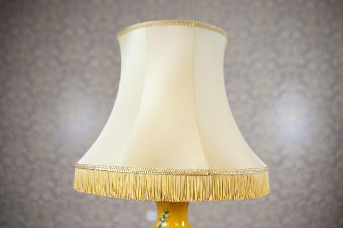 Céramique Lampe de nuit du 20e siècle sur socle en céramique en vente