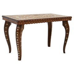 20th Century North African Wooden Coffee Table