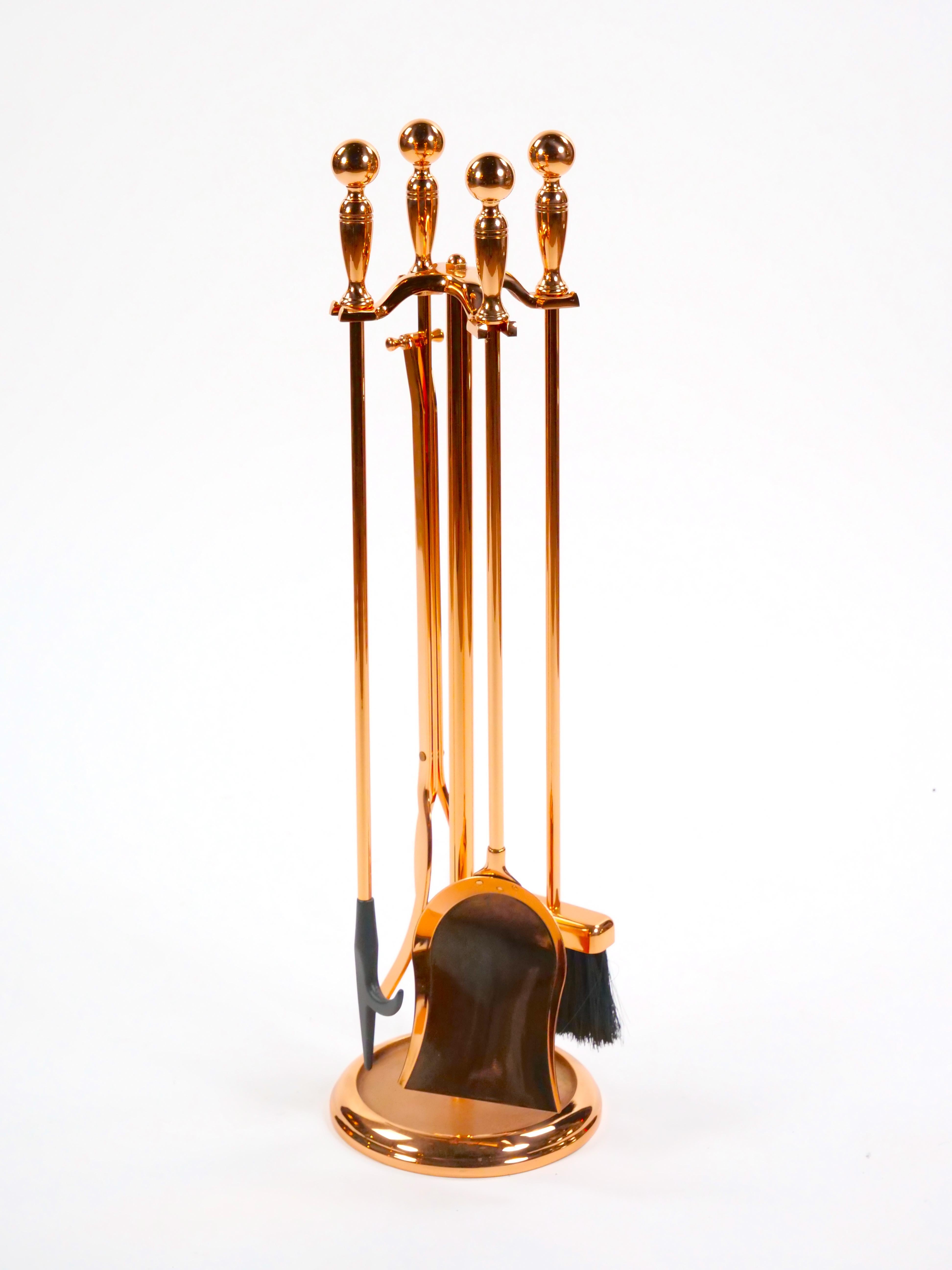 Herramientas de cobre para chimeneas norteamericanas del siglo XX en venta 6