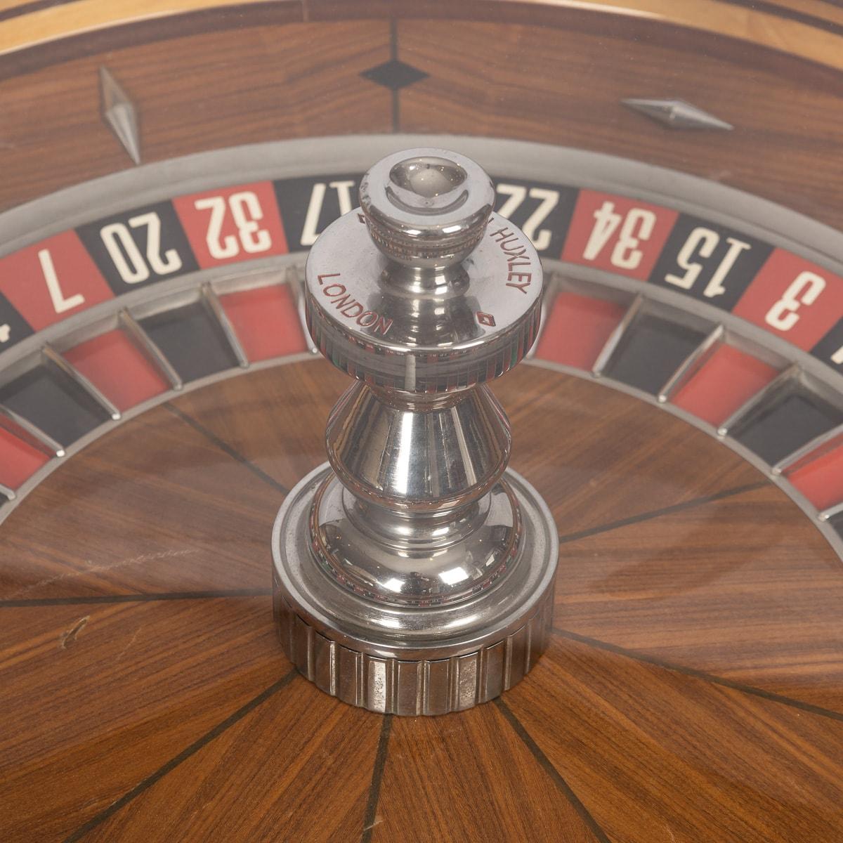 Italian 20th Century Novelty Coffee Table With A Working Roulette Wheel