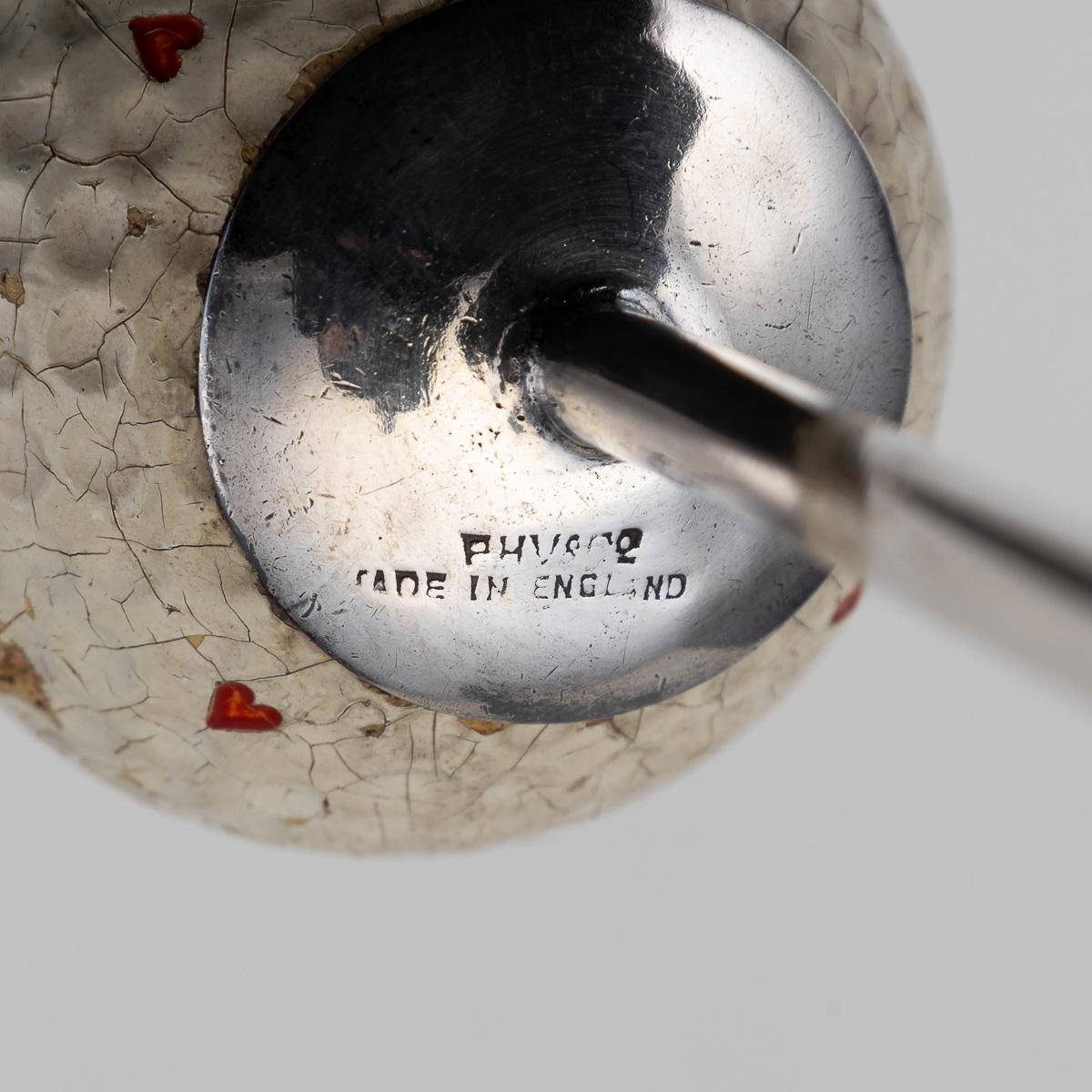 20th Century Novelty Golf Ball Cocktail Mixing Spoon c.1930 For Sale 5