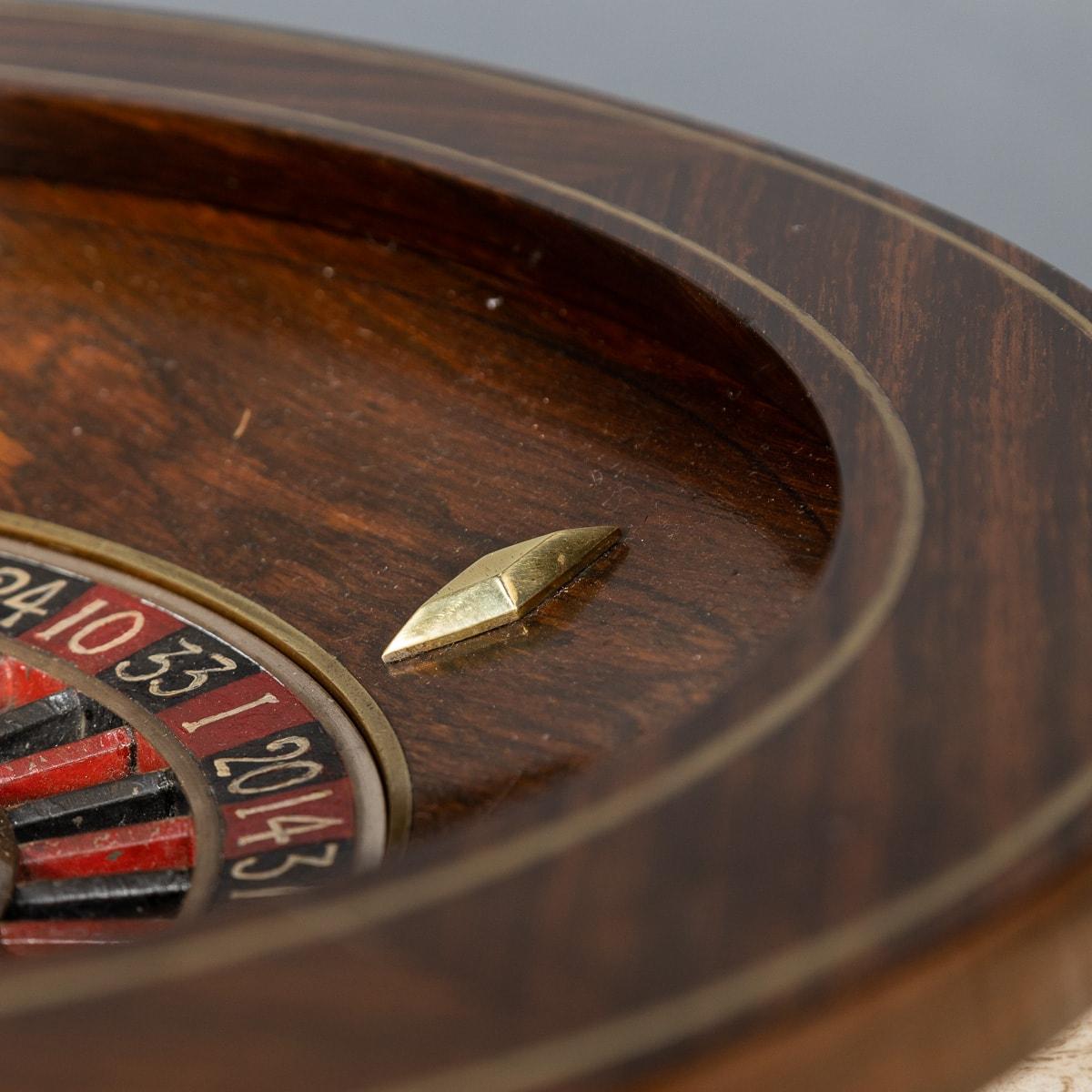 20th Century Novelty Working Roulette Wheel, c.1900 1