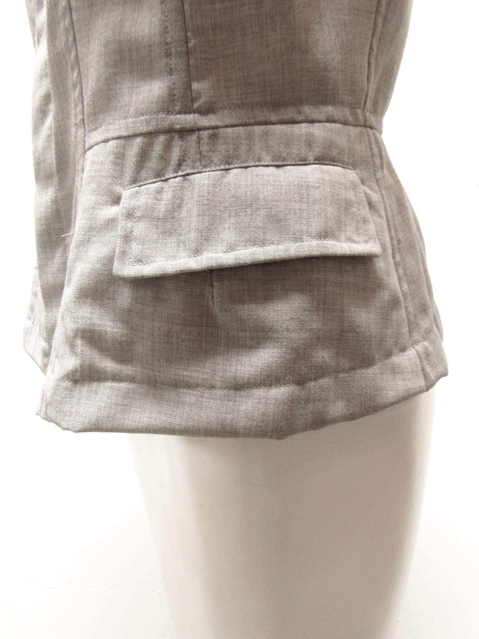 20th Century NWT Comme Des Garçons Minimalist Darted Vest For Sale 1