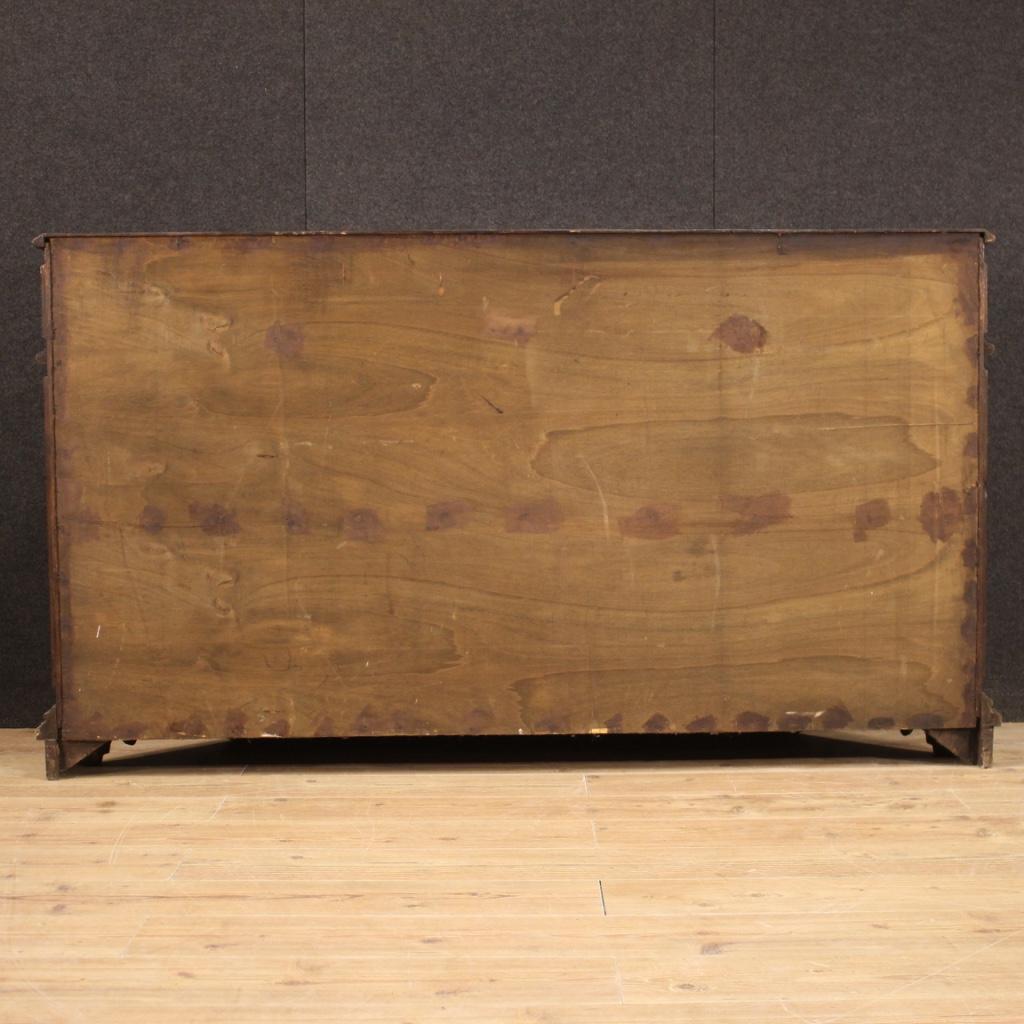 20th Century Wood Italian Baroque Style Sideboard, 1950 6