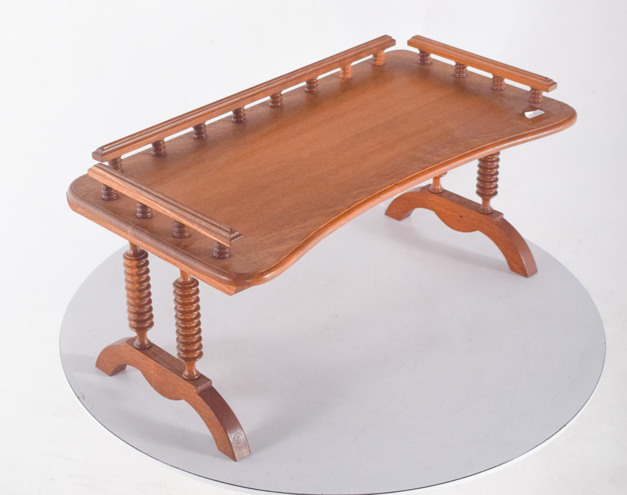 20th Century Oak Bed Tray For Sale 10