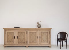 20th Century Oak Sideboard with Four Doors
