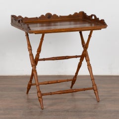 20th Century Oak Tray Table Tea Serving Table, Denmark