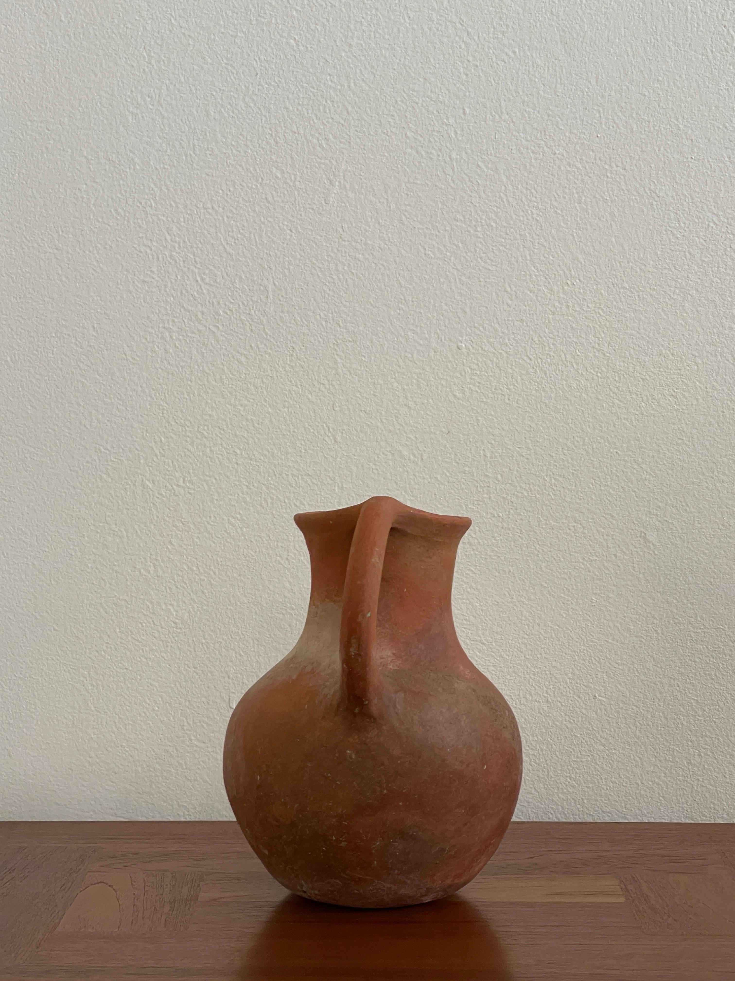 20th Century Oaxacan Ceramic Pitcher For Sale 6