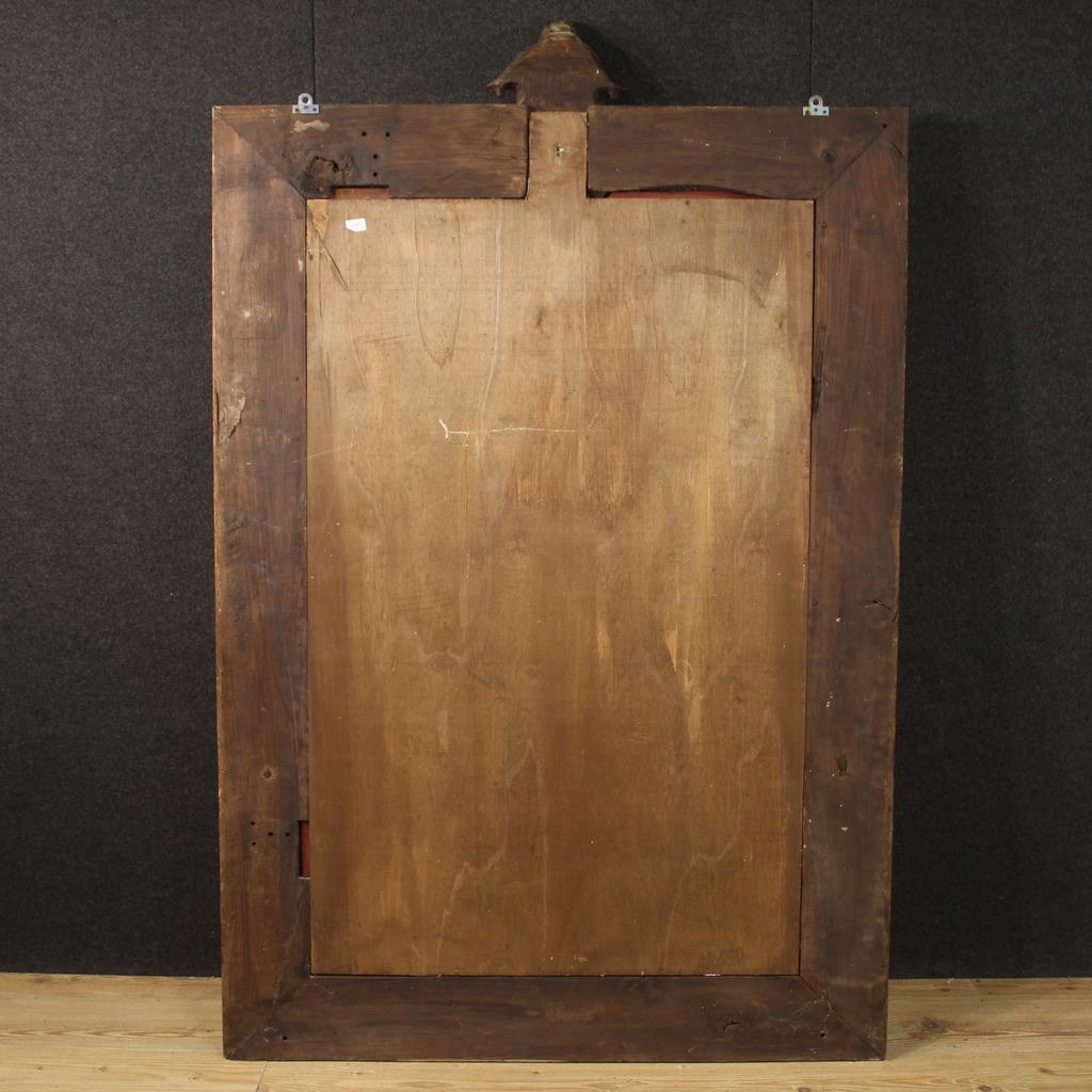 20. Jahrhundert Öl auf Karton Italienisch signiert Landschaftsgemälde, 1950 (Holz) im Angebot