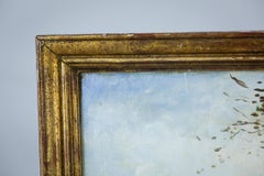 20th Century Oil on Board Working Cocker Spaniel Portrait