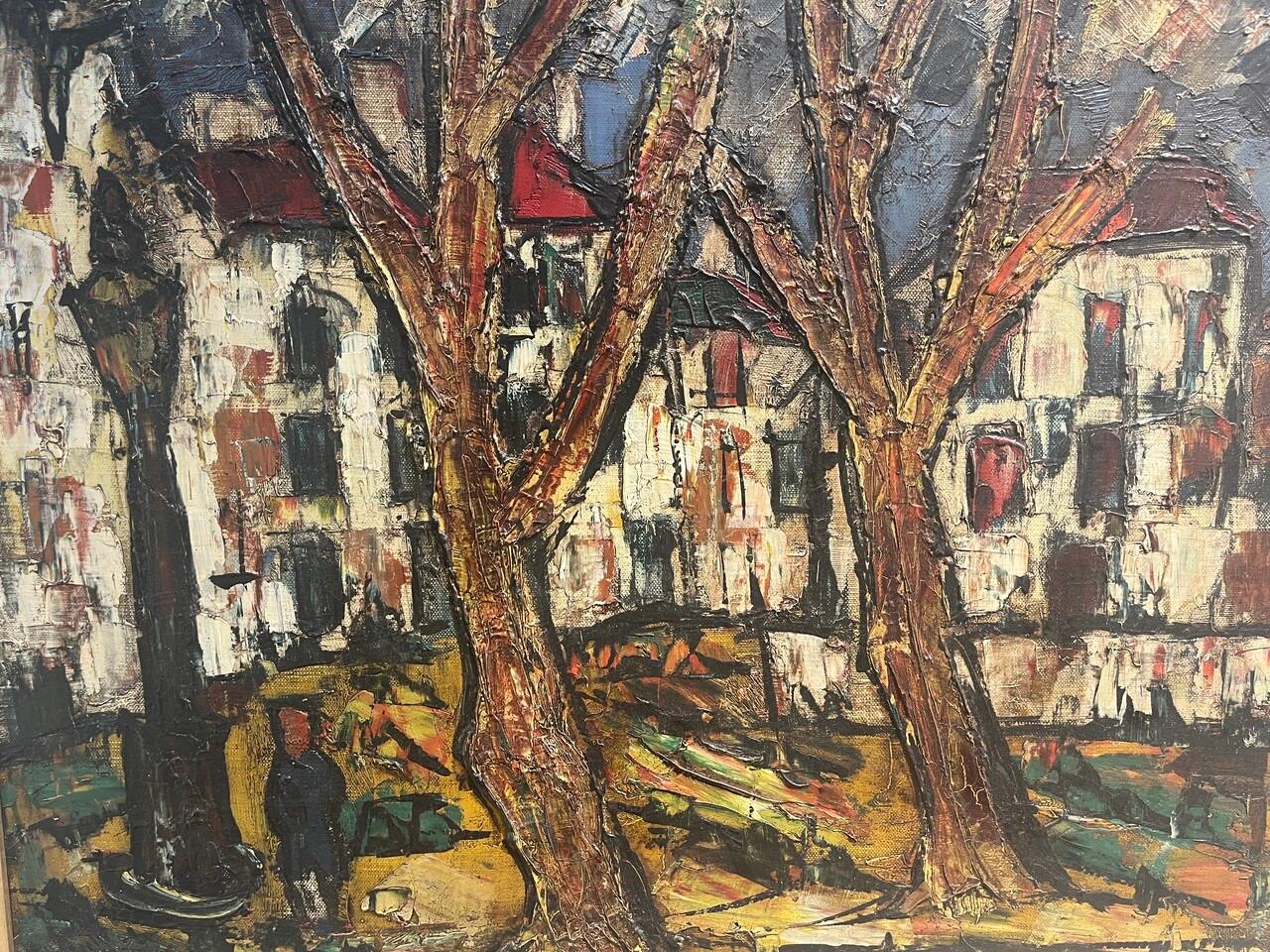 20. Jahrhundert Öl auf Leinwand von Henry Maurice D'Anty (1910-1998)
Signiert in der linken unteren Ecke