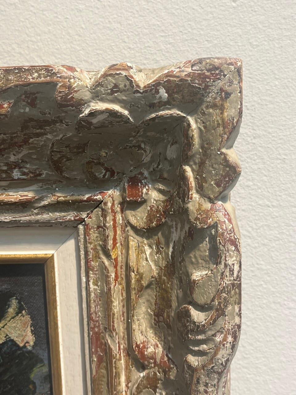 20. Jahrhundert Öl auf Leinwand von Henry Maurice D'Anty im Angebot 1