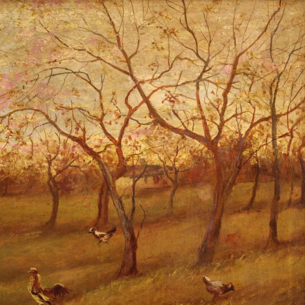 20th Century Oil on Canvas Italian Landscape Painting, 1950 in vendita 5