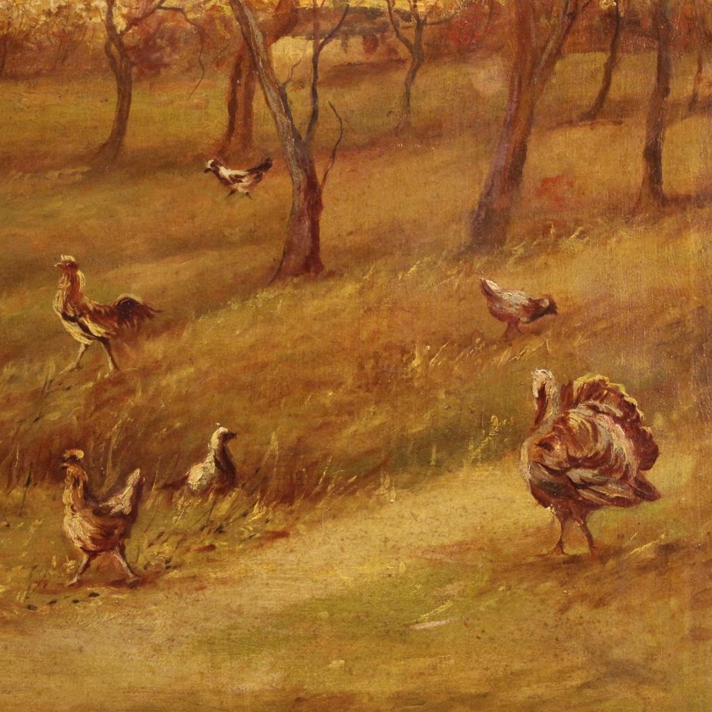 20th Century Oil on Canvas Italian Landscape Painting, 1950 in vendita 2