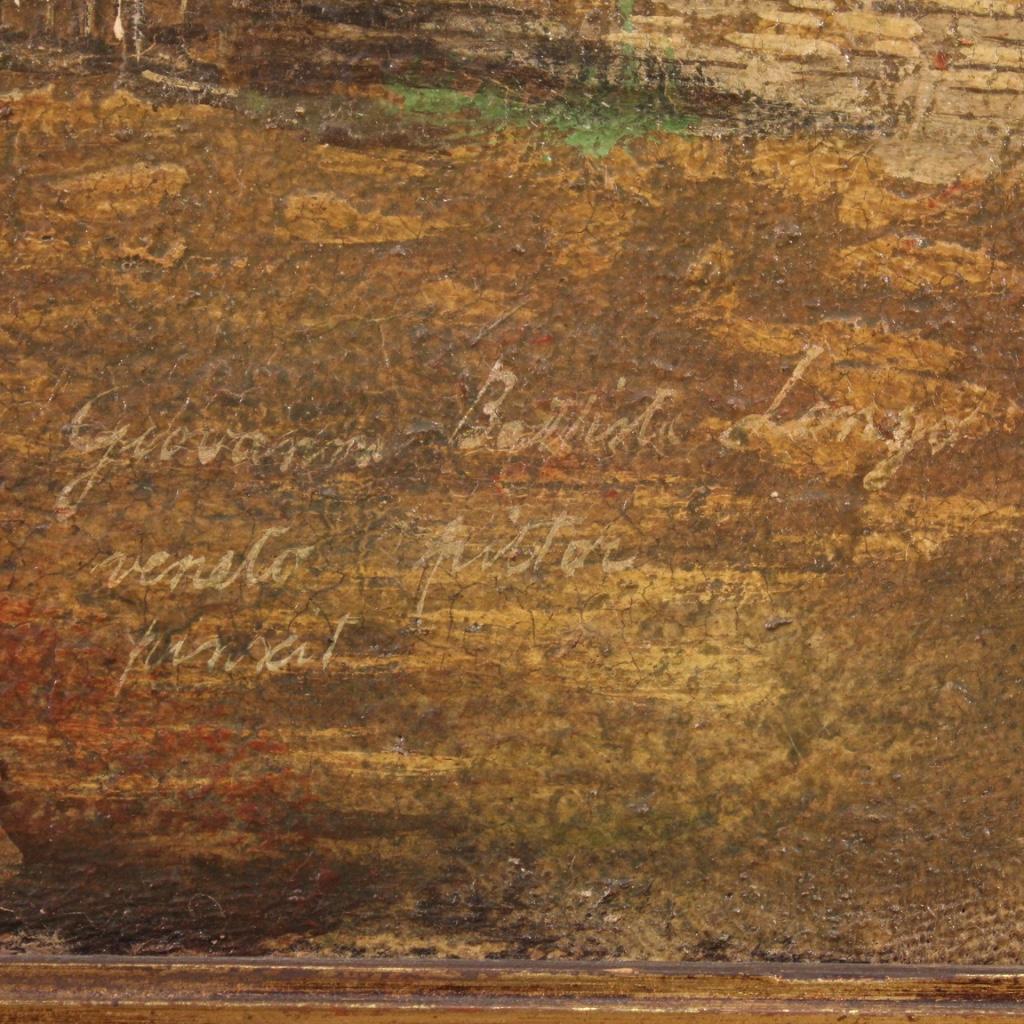 huile sur toile du 20e siècle Peinture italienne Paysage marin, 1970 en vente 6