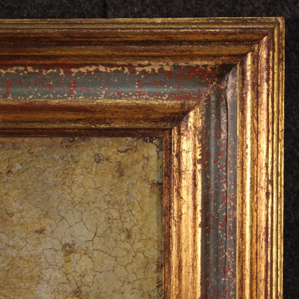 20. Jahrhundert Öl auf Leinwand Italienische Seelandschaft Gemälde, 1970 im Angebot 8