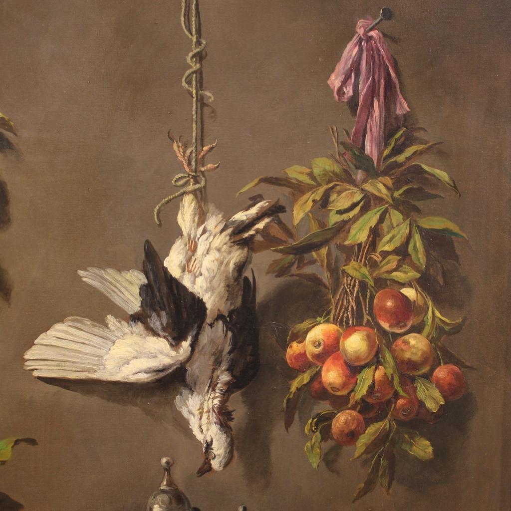 20th Century Oil on Canvas Italian Still Life Painting, 1950 in vendita 3
