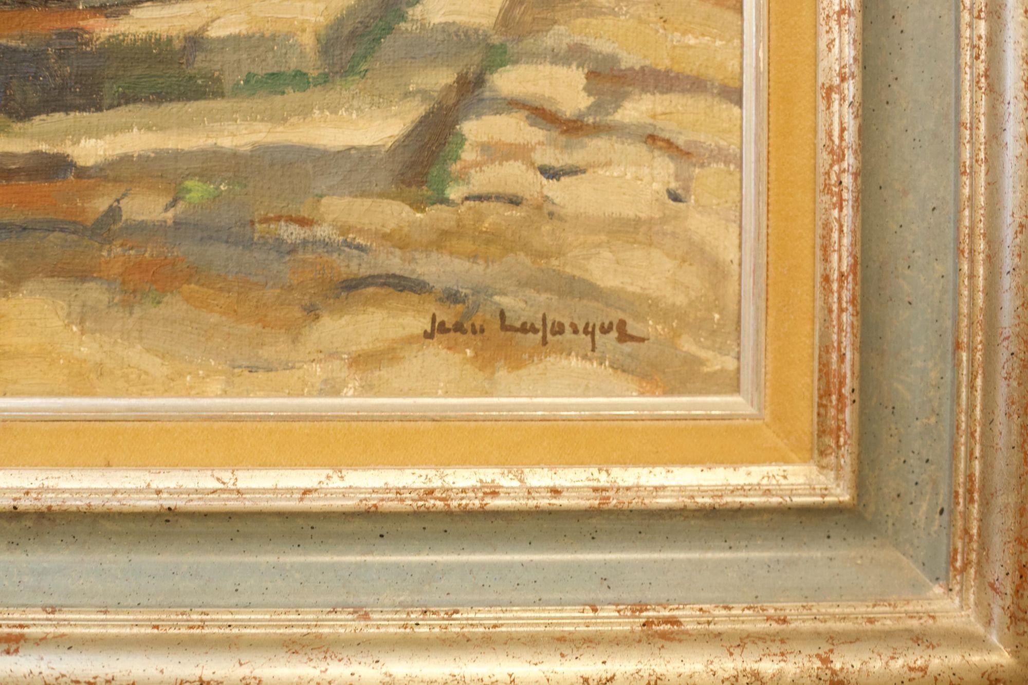Toile Peinture à l'huile sur toile du XXe siècle par Jean LaForgue en vente